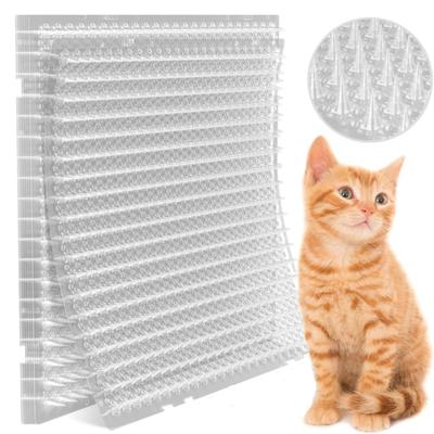 6/12 ks Cat Scat Mat Odstrašující podložka pro domácí mazlíčky s bodcem Výcviková podložka pro domácí mazlíčky pro udržení koček Psů mimo dosah rostlin Nábytek Vnitřní Venkovní použití