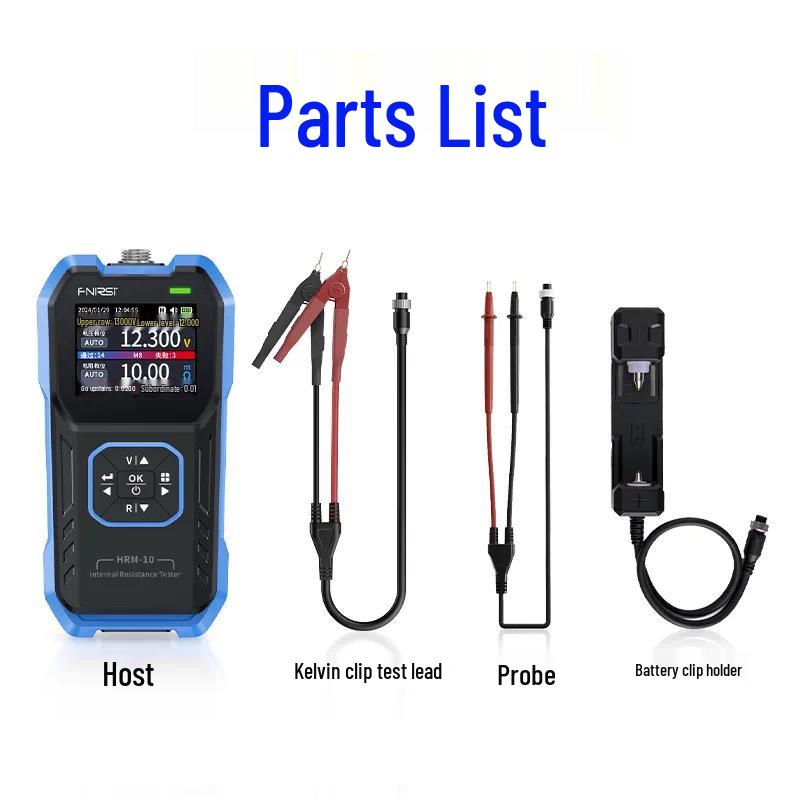FNIRSI HRM-10 Battery Voltage & Resistance Tester