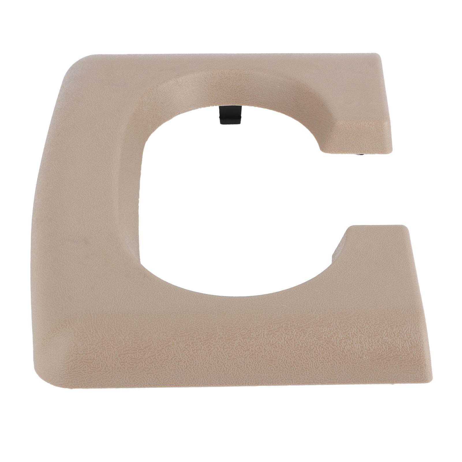 

Center Console Cup Holder Cover Plate Armrest Pad Beige Fit for Ford F‑150 2004‑2014