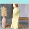 Summer Women Dress With Backless Cross Tie Low Waist Bodycon For Casual Wear