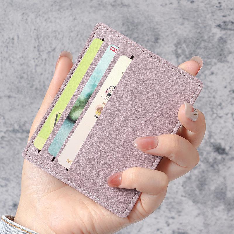 Ultra-Thin Compact Card Holder - Anti-Demagnetization, Portable and Unisex
