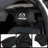 Car Black Seat Cover Headgear Headrest Covers Decoration For Mazda 6 3 CX5 5 2 323 CX7 Demio Atenza Axela MX30 CX30 CX3 CX9 MX5