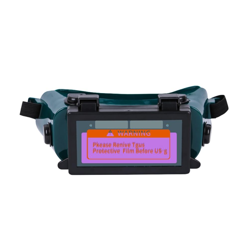 

Очки для сварки с откидной крышкой, солнечные очки с автоматическим затемнением для сварки и резки, для газовой резки и пайки темно-зеленого