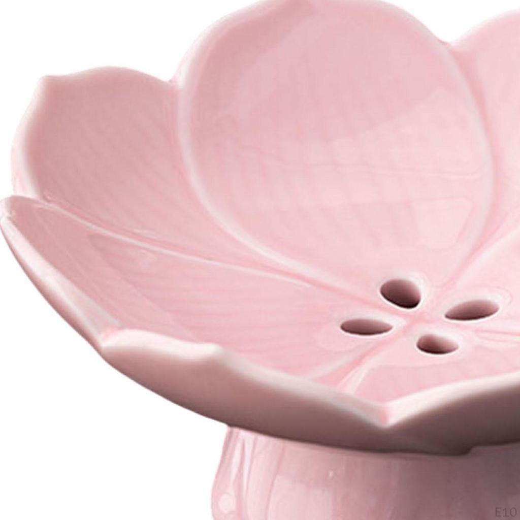 Keramik Obstschale Dessert Süßigkeiten Präsentationsschale Buffet Abtropfen Lotus Snack mit Ablauf für