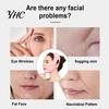 Women Face Bandage Chin Strap with Adjustable Fastener Tape Soft Breathable Double Reducer Beauty Sculpting