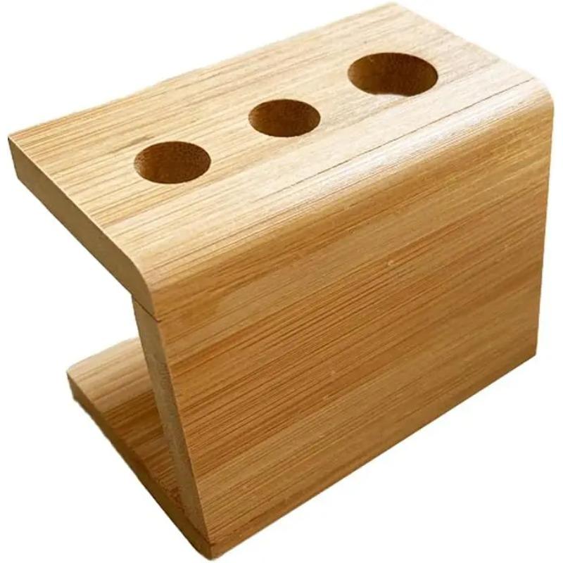 Durable Electric Toothbrush Holder Bamboo Stand Toothpaste Organizer el Rack Multi Slots Bathroom Accessories
