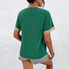 Summer Women Casual Tops V Neck Loose Shirt Women Blouses & Shirts