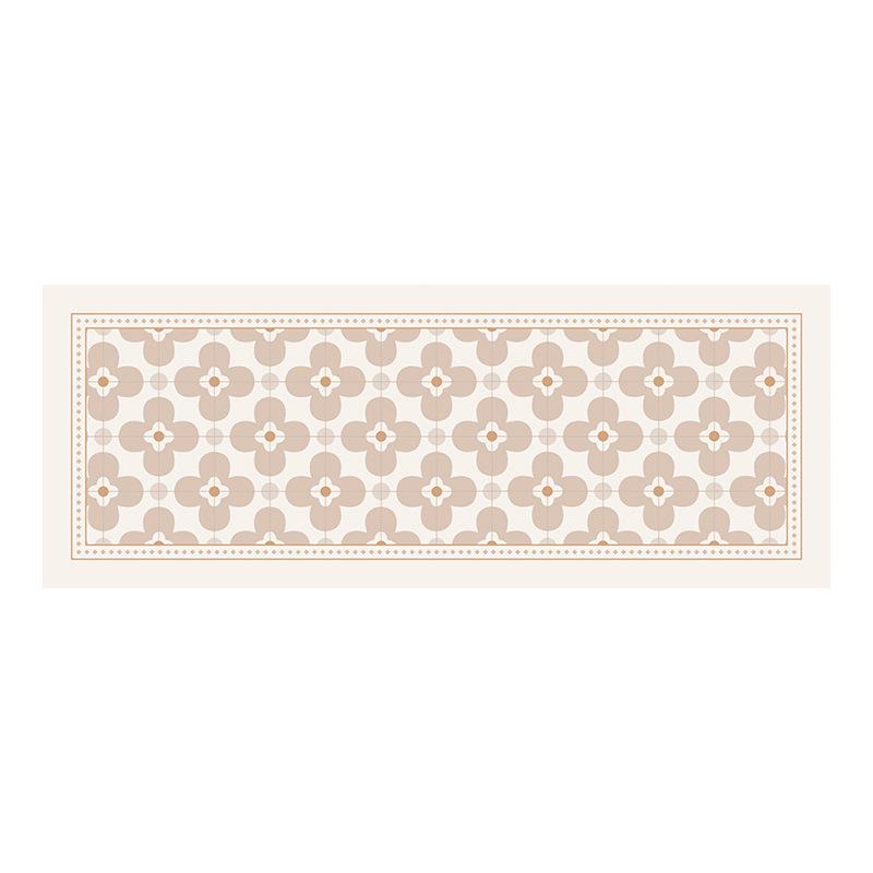 Non-Slip, Oil-Proof PVC Kitchen Floor Mat - Stain-Resistant, Easy-Clean, Full-Coverage Leather