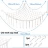 1Pc Toy Hammocks Wall Corner Hanging Storage Net Bedroom Corner Storage Toy Doll Hammock Background Wall Room Decoration