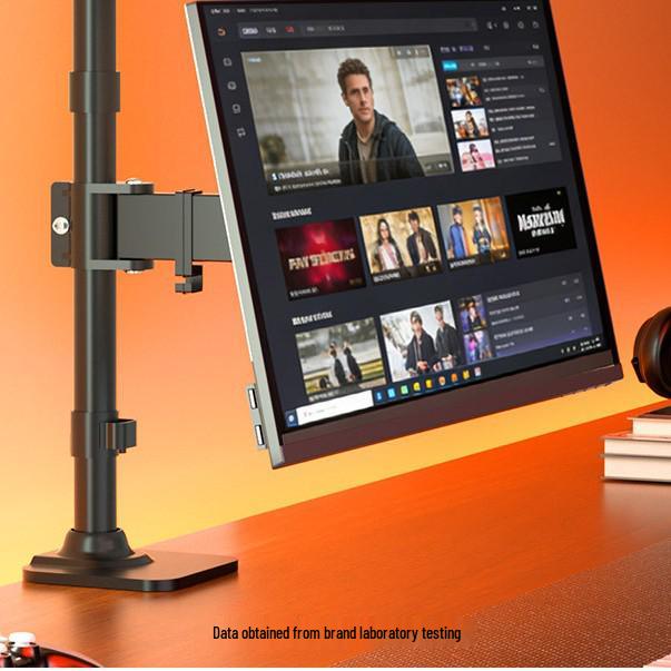 Jianleji 360° Rotating Monitor Stand with Telescopic Mechanical Arm