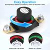 Battery Disconnect Switch,Side Post Battery Disconnect Switch On/Off 275A 12V-48V Battery Power Cut Off Switch For Car Vehicle
