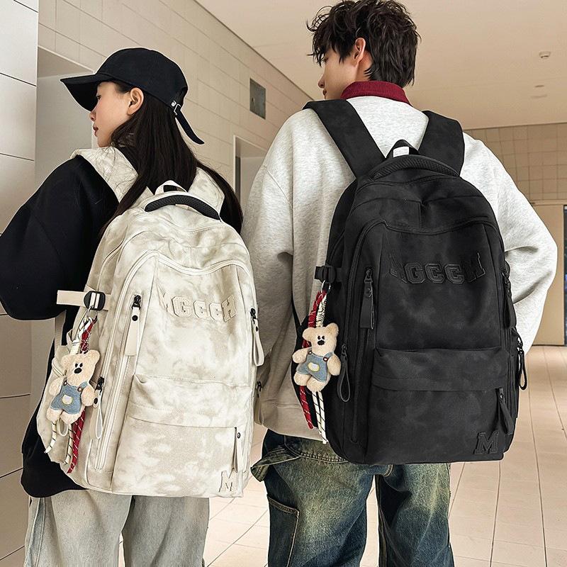 Schoolbag Burden Reduction and Spine Protection Junior High School Student Schoolbag Male Student Lightweight Large-capacity Backpack 1011 New