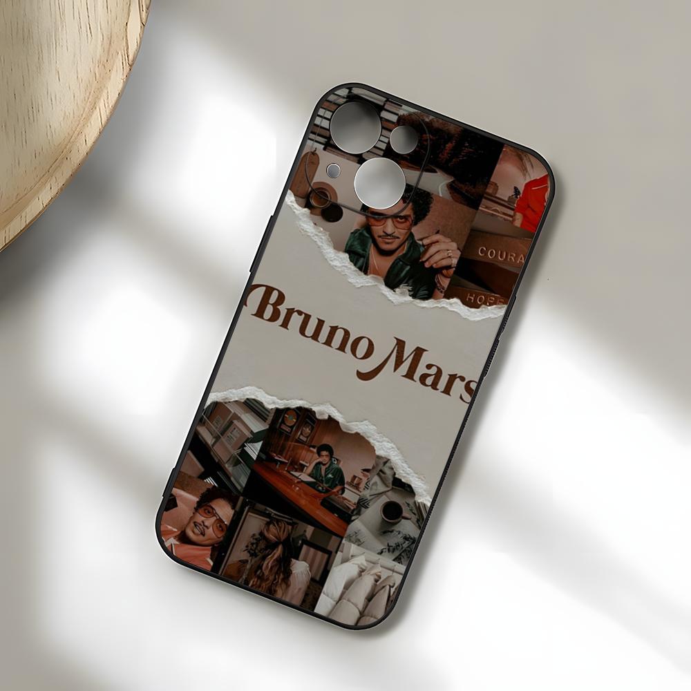 Bruno Mars Phone Case For IPhone 17 Pro Max 15 Pro 16 14 Plus 12 13 Mini 11 Pro Shockproof Soft Cover
