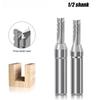 TCT Trimming Slotting Router Bit 3 Flutes End Mill for MDF Plywood  Carbide CNC Tool