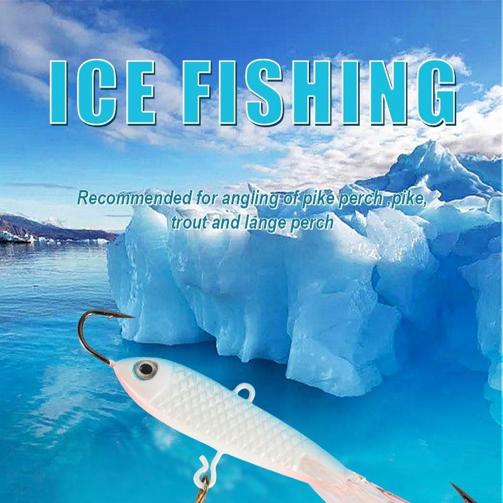 12g/7cm Spoon Metal Lures Artificial Lead Hard Hook 2024 Winter Ice Fishing Lure  Diamond