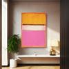 Mostra del Museo Mark Rothko Poster di Arte Astratta Moderna Pittura su Tela Stampe da Parete Immagine per Soggiorno Decorazione Domestica