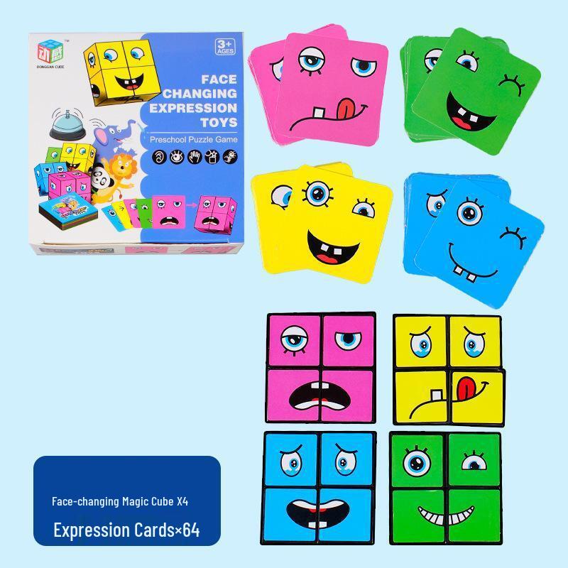 Interactive Children s Expression Magic Cube Toy - Fun and Educational Game