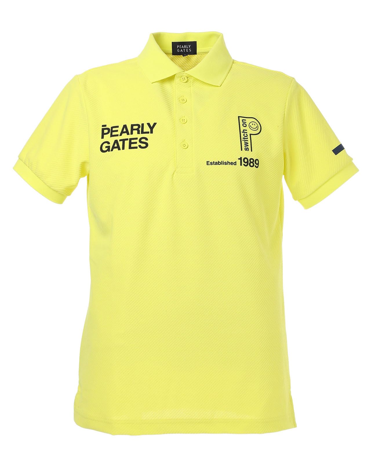 

PEARLY GATES Short Sleeve Polo Shirt Reverse Golf 6 Men s (SPX, Twill) / / 053-5160301 140_Green [LL]