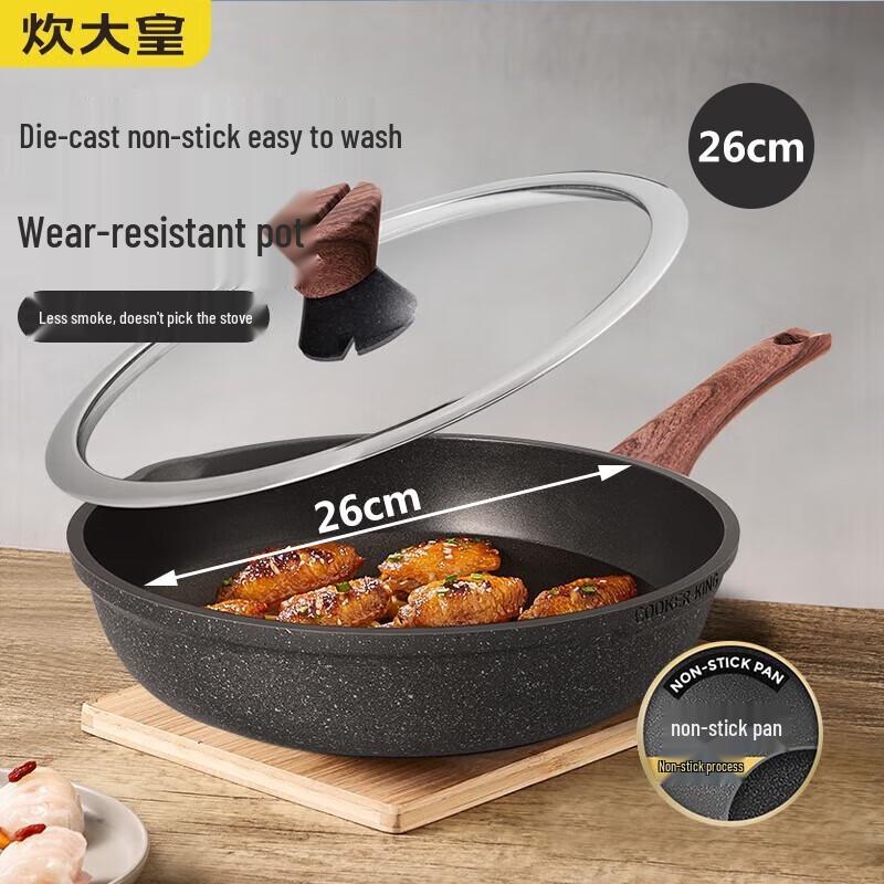 COOKER KING Diamond 3rd Gen Non-stick Deep Steak Frying Pan