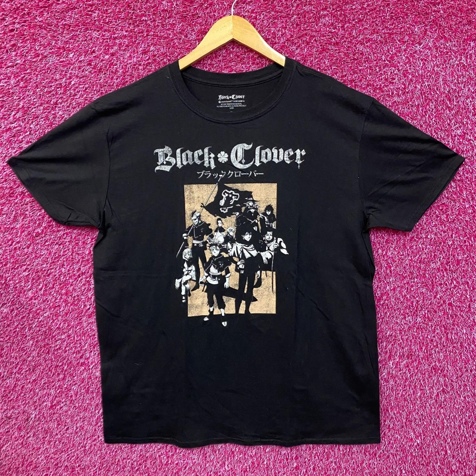 

Black Clover Anime Manga Graphic Design T-Shirt 4XL