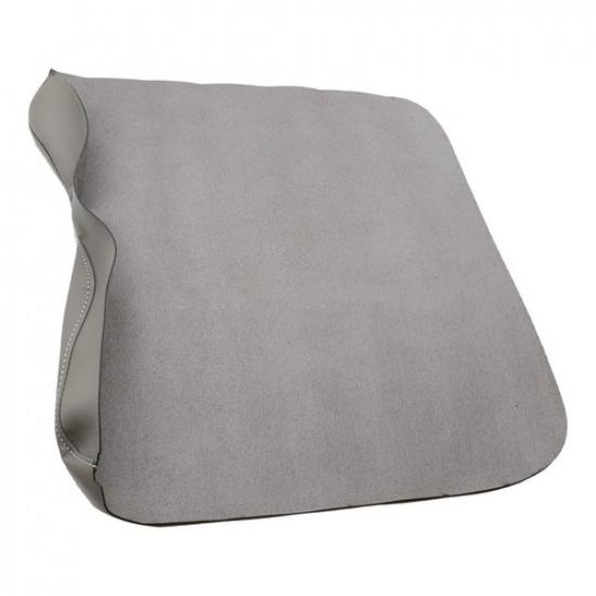 For 2015- Ford F150 Center Console Lid Leather Armrest Pad Cover Gray