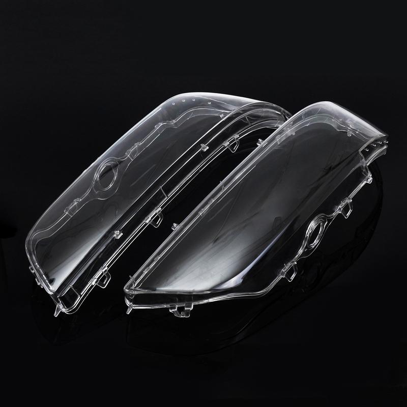 Car Left Right Headlamp Shell Headlight Lens Cover For BMW E39 Facelift 1996-2003 #63128375302 Car Lights Headlight Lamp Case