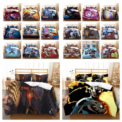 Capa de cama terno ultraman impressão adolescentes moda colcha poliéster fronha têxteis para casa capa edredão