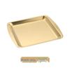 Korean Style 304 Stainless Steel Golden BBQ Tray