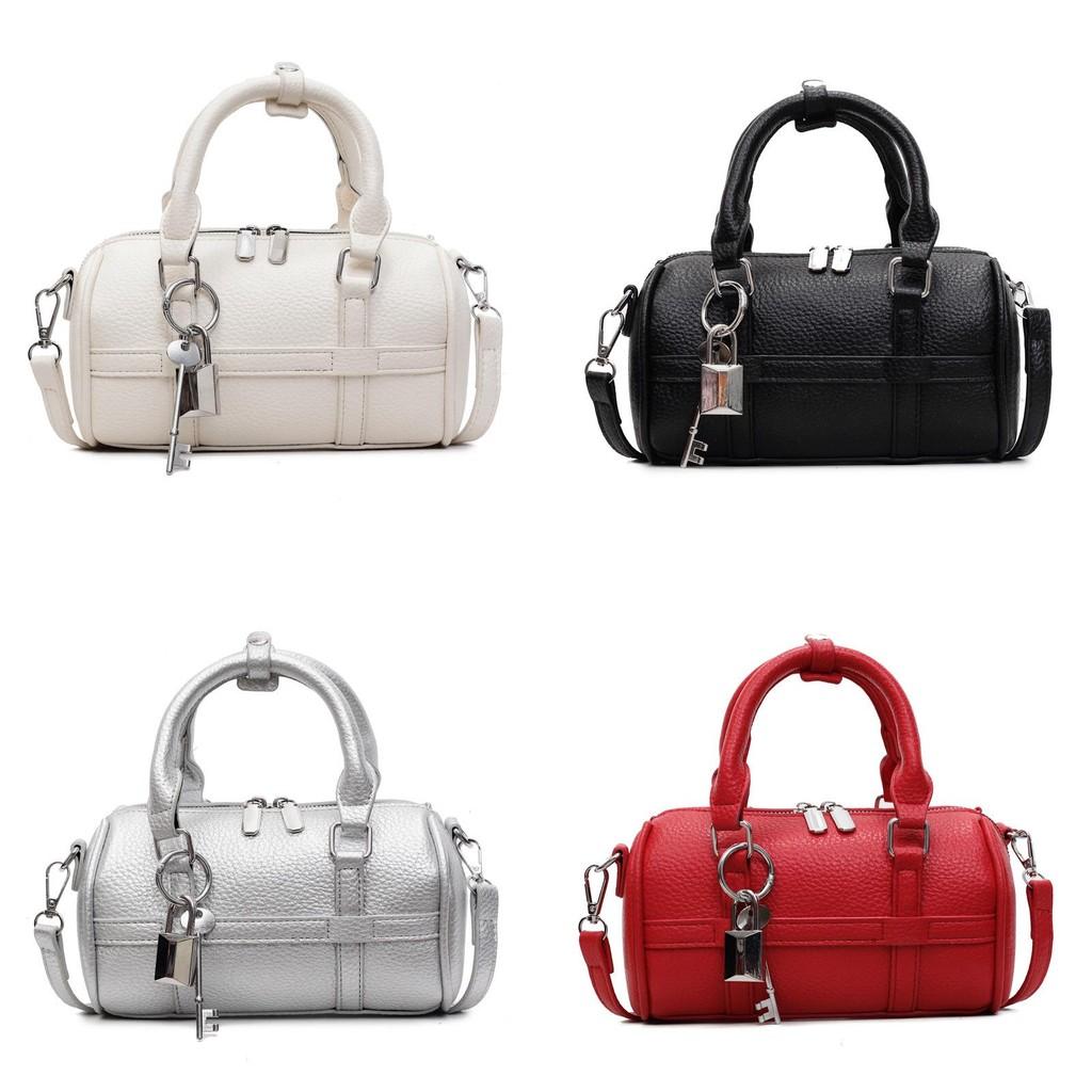 Solid Colorbag Women Summer Pu Casual Crossbody Bag With Zipper Closure For Daily Use