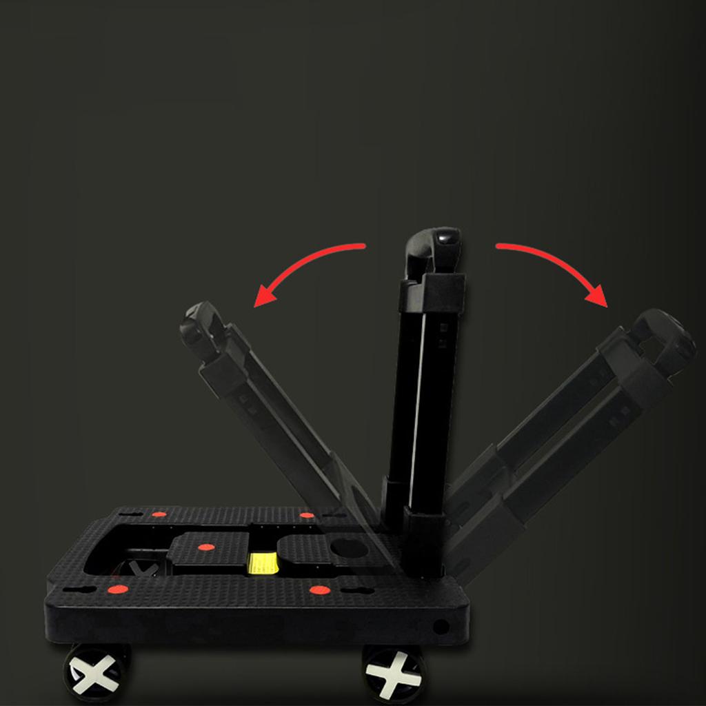 Trolley Mini Portable 100kg Load Anti Skid Impact Resistance Noiseless Foldable Hand Truck