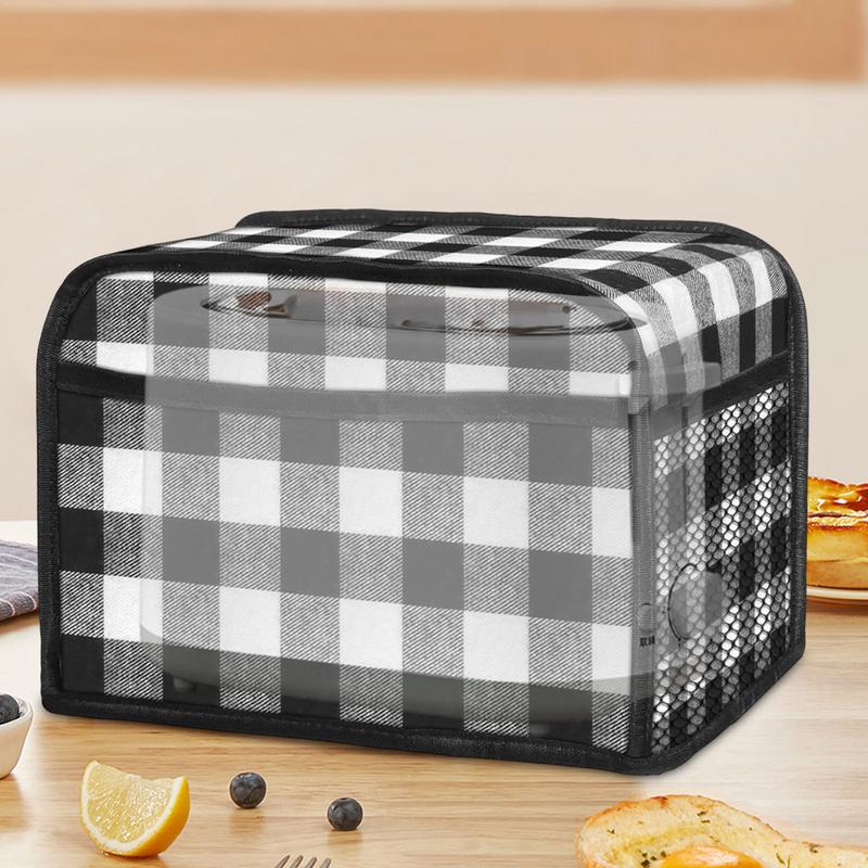 Toaster Cover Super Soft Appliance Cover Machine Washable Toaster Cover With Pocket For Most Standard 2 Slice Toasters