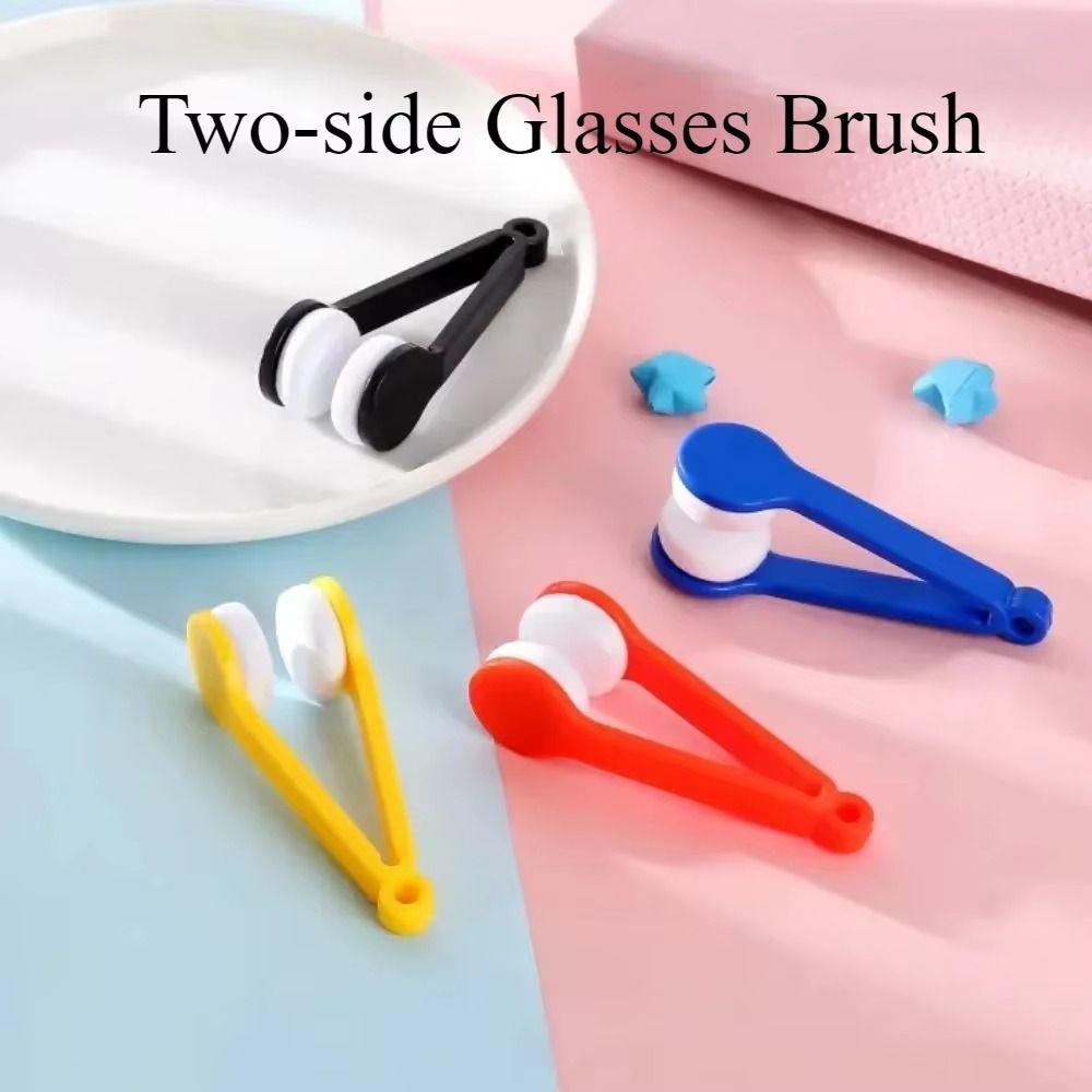5Pcs Creative Eyelasses Microfiber Spectacles Cleaner Glasses Cleaning Wipe Lenses Cleaning Tools