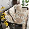Luxury Jacquard Fabric Sofa Cover Chenille Slipcover Living Room Decor Anti-slip Sofa Protective Covers All-season Sofa Towel