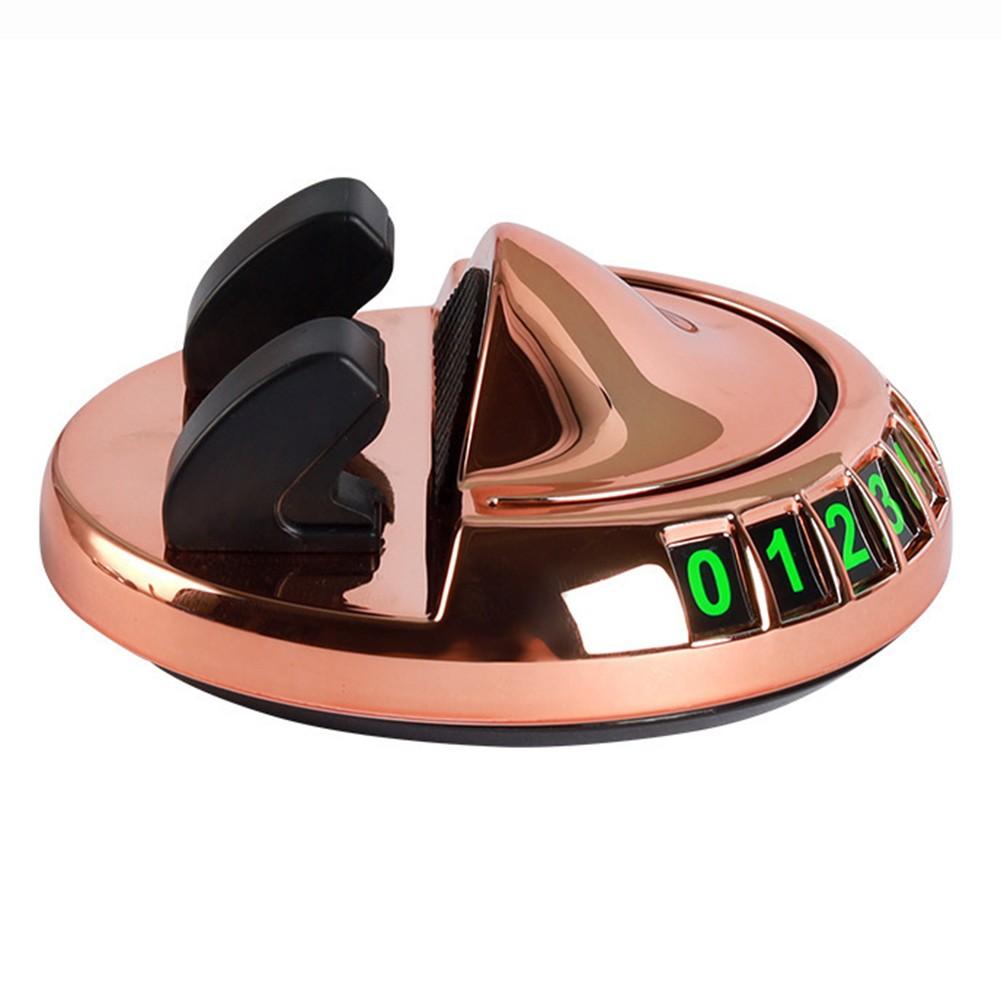 MultiFunction Phone Holder for Car with 360 Degree Rotation and Parking Sign