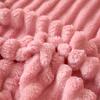 3PC Bedding Set Winter Warm Fur Plush Fitted Sheet Elastic Mattress Cover Fluffy Fleece Bed Linens Fluffy Plush Bed Sheet Thicken Mattress Protector
