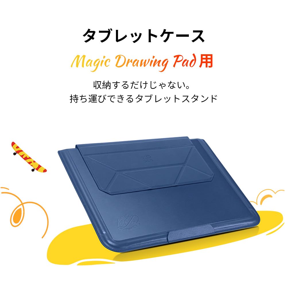 XPPen Tablet Case Magic Drawing Pad Tablet Storage Case Foldable with Stand Compatible with up to 12 inches Lightweight Thin Easy to Carry ACJ10