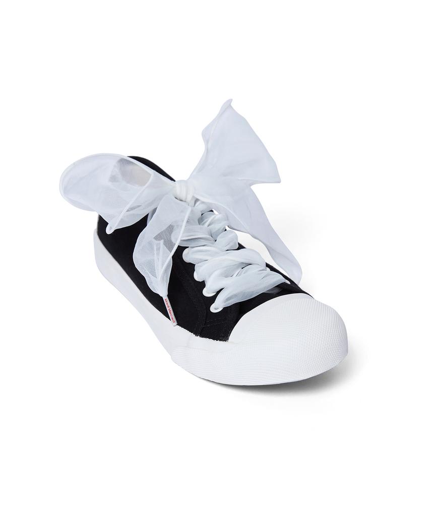 [mardimercredi] Ribbon Shoelace - White