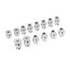 14PCS RC Shock Absorber Ball Head Iron RC Car Shock Damper Ball Head Spare Parts for ZD Racing 1 8 RC Cars