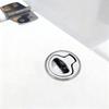 2/4pc Round Flush Pull Slam Latch Hatch Locker Lift Handle Latch Lock Marine Hardware Door Replacement Parts For Boat Yacht Deck