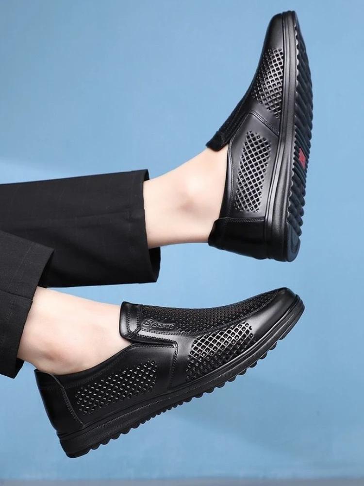 Fashion Office Waterproof Shoes for Men Breathable Luxury 2025 Expensives Daily Use Summer Sale Color New Low Price Pvc H 39 Man Sandals