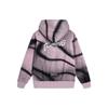 Li-Ning Wade Series Tie-Dye Reflective Fleece Warm Loose Pullover Hoodie Men Hoodies Slate-Gray Purple Black AWDTD23-4