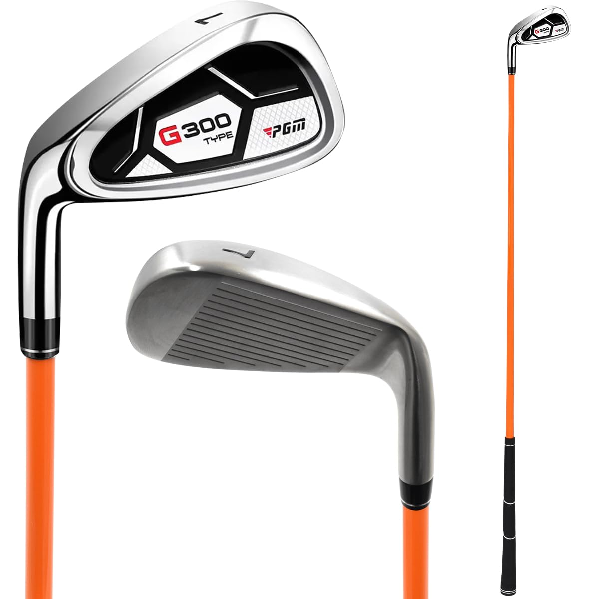 

Тренировочное оборудование для гольфа Plata Iron Swing Flex Shaft Practice 7 Iron для ударов по мячу [для левшей] оранжевый