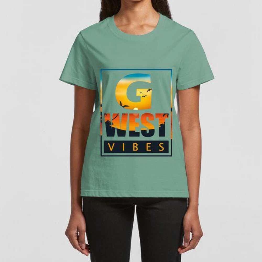 G West Vibes Basic T Shirt - Dtwasbst9063 S