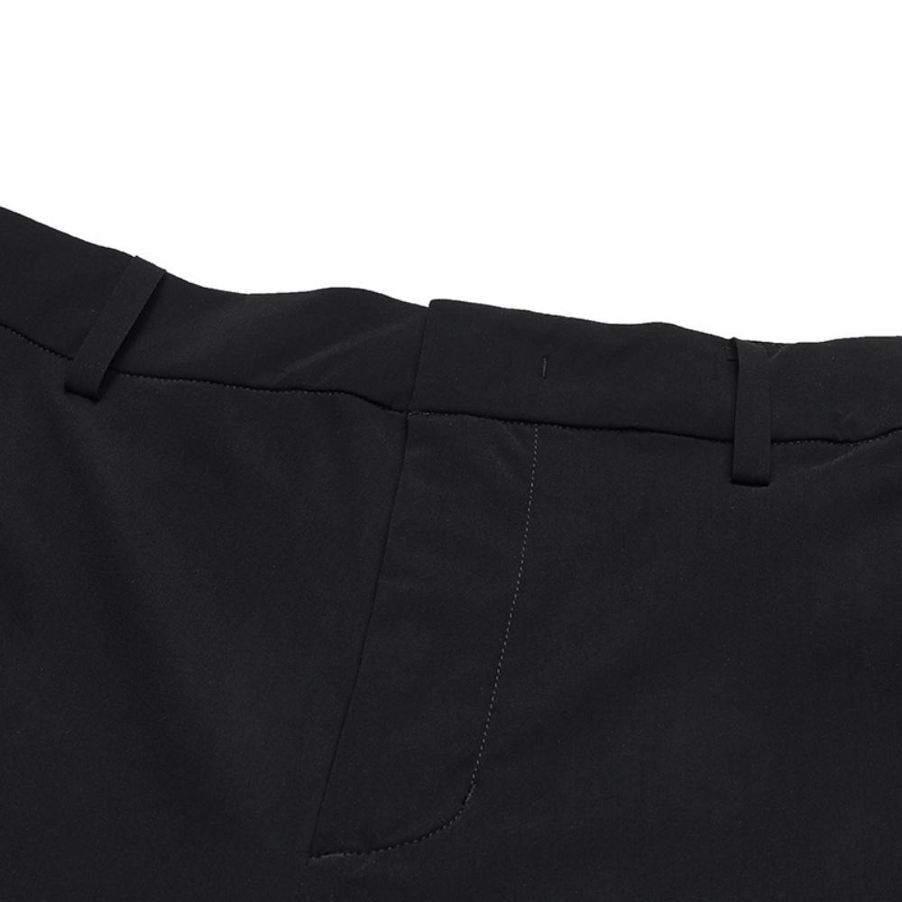 New FILA Knitted Sweatpants Men's Jet Black BK F11M532603F-BK