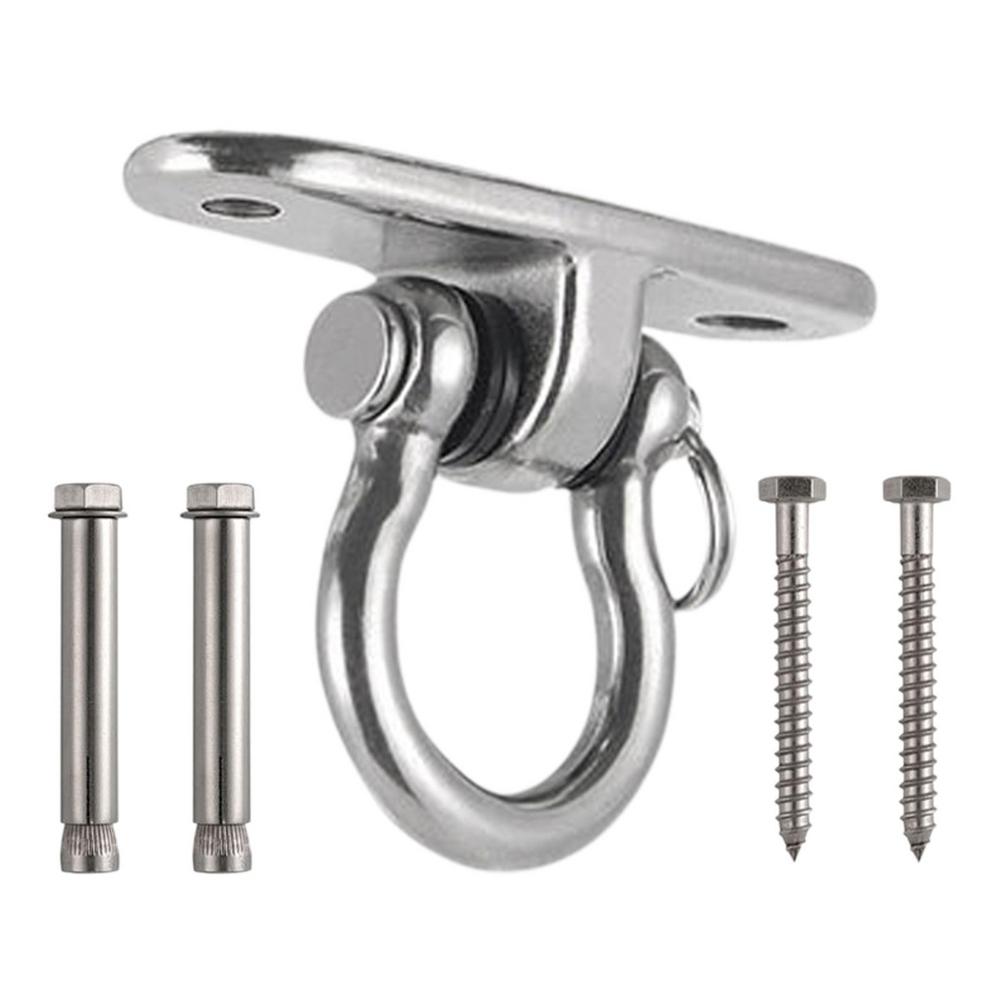 304 Stainless Steel Suspension Bracket Hammock Mount Ceiling Hook Anchor Hanger For Outdoor Hanging Swings Chairs Hammocks