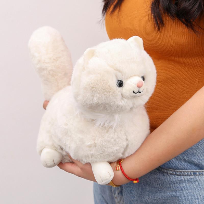 Persian Stuffed Cat Animal Plush Toy Room Decor For Birthday Gift And Play