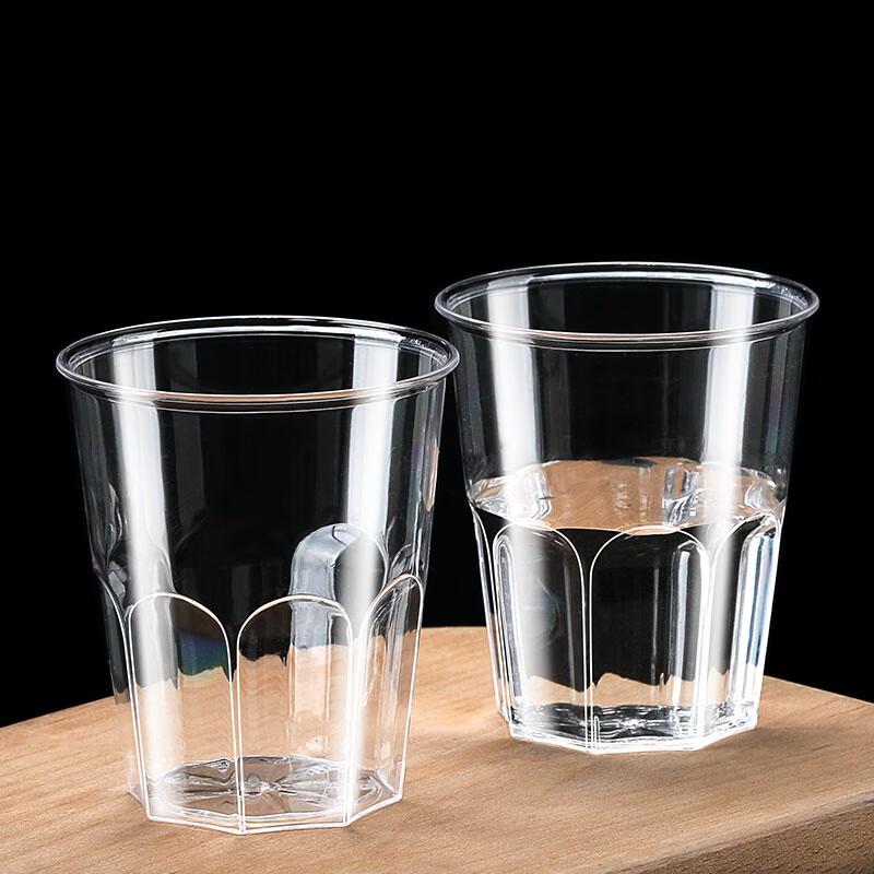 Molona Disposable Thickened Hard Plastic Drinking Cups