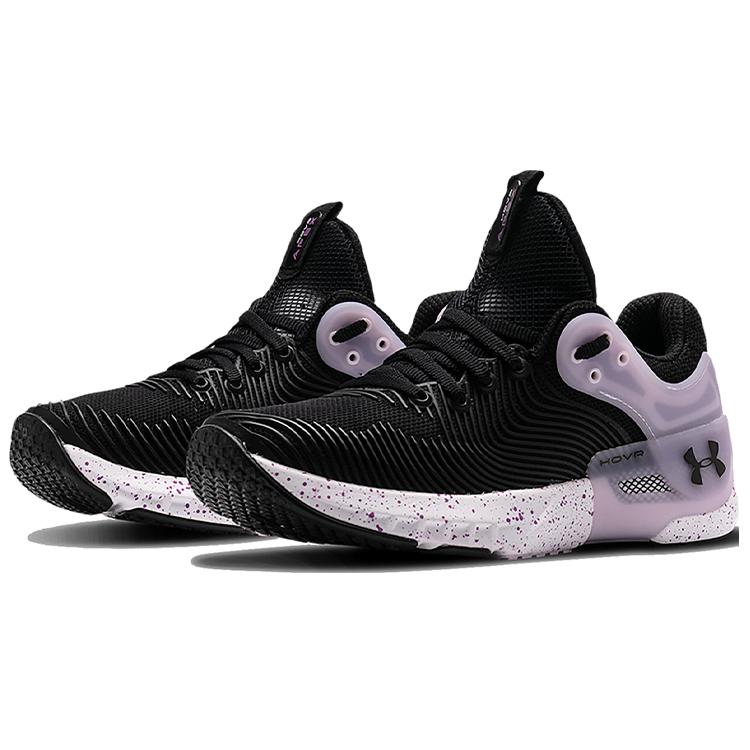 Under Armour Hovr Apex 2 Sports Shoes Black/Purple Women's 3023008-002