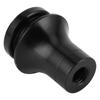 Shift Knob Boot Retainer, Automotive M10x1.25 Shift Knob Boot Retainer Universal Adapter for Most Manual Transmission Vehicles (Black)