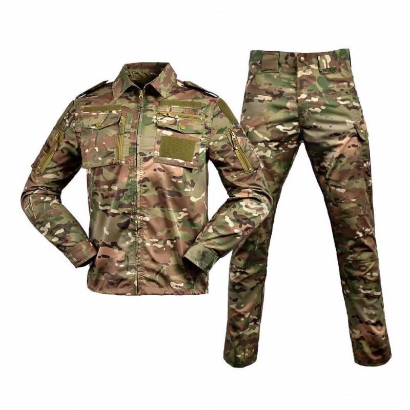 Camouflage Uniform Training Outdoor 728 Suit Long-sleeved Military Camp Instructor CS Expansion